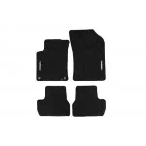 Mochete textile din seria Horizon de la Frogum potrivite pentru Citroen C3 2009-2016, set de 4 bucăți, negru