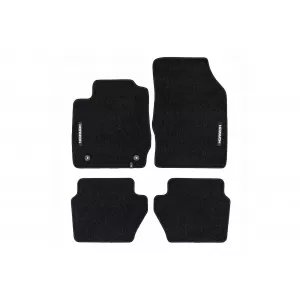 Mochete textile din seria Horizon de la Frogum potrivite pentru Ford Fiesta 2017-2023, set de 4 bucăți, negru