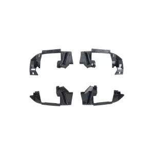 Difuzor Bara Spate cu Ornamente Evacuare compatibil cu Mercedes A-Class W176 (2013-2018) A45 Facelift Design-image-6255680