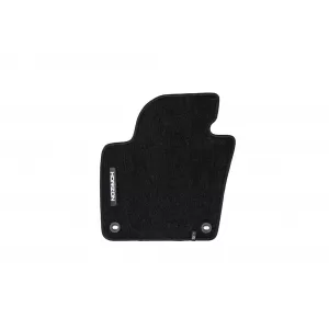 Textile floor mats from the Horizon series by Frogum suitable for Volkswagen Sharan, Seat Alhambra 2010-2020, set of 3 pieces, black