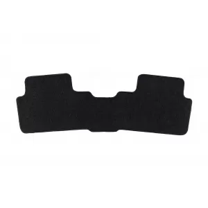 Textile floor mats from the Horizon series by Frogum suitable for Volkswagen Sharan, Seat Alhambra 2010-2020, set of 3 pieces, black