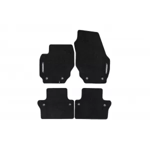 Mochete textile din seria Horizon de la Frogum potrivite pentru Volvo V70, Volvo XC70 2007-2016, set de 4 bucăți, negru