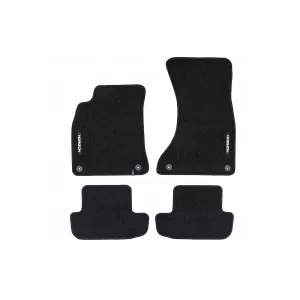 Mochete textile din seria Horizon de la Frogum potrivite pentru Audi A5 8T 2007-2016, set de 4 piese, negru