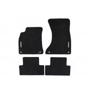 Mochete textile din seria Horizon de la Frogum potrivite pentru Audi A5 Sportback 8T 2009-2016, set de 4 bucăți, negru