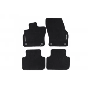 Mochete textile din seria Horizon de la Frogum potrivite pentru Audi Q3 după 2018, Q3 Sportback după 2019, set de 4 bucăți, negru