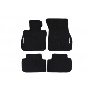 Mochete textile din seria Horizon de la Frogum potrivite pentru BMW 1 series F40 2019-2024, set de 4 bucăți, negru