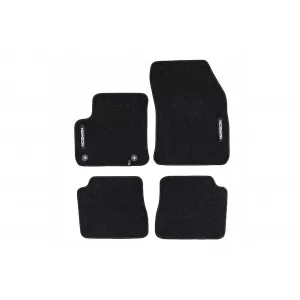 Mochete textile din seria Horizon de la Frogum potrivite pentru Citroen E-C4 hatchback după 2020, set de 4 bucăți, negru
