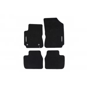Mochete textile din seria Horizon de la Frogum potrivite pentru Citroen C4 Cactus 2014-2020, set de 4 bucăți, negru