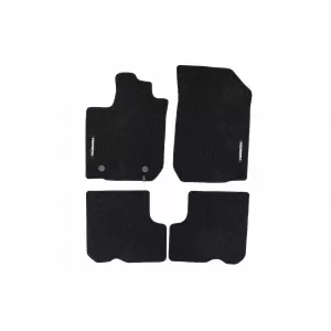 Mochete textile din seria Horizon de la Frogum potrivite pentru Dacia Logan 2014-2020, set de 4 bucăți, negru