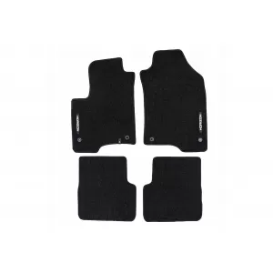 Mochete textile din seria Horizon de la Frogum potrivite pentru Fiat Panda după 2020, set de 4 bucăți, negre