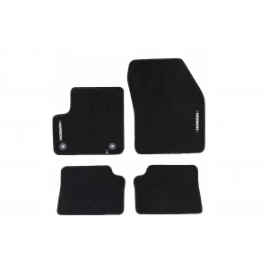 Mochete textile din seria Horizon de la Frogum potrivite pentru Fiat 600E după 2023, set de 4 bucăți, negre