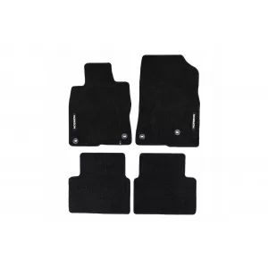 Mochete textile din seria Horizon de la Frogum potrivite pentru Honda Civic XI după 2021, set de 4 bucăți, negru