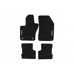 Mochete textile din seria Horizon de la Frogum potrivite pentru Jeep Renegade după 2014, set de 4 bucăți, negru