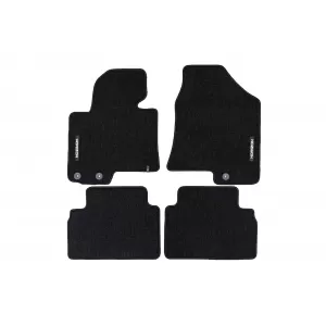 Mochete textile din seria Horizon de la Frogum potrivite pentru Kia Sportage 2010-2015, set de 4 bucăți, negru