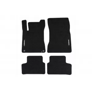 Mochete textile din seria Horizon de la Frogum potrivite pentru Mercedes GLA H247 după 2019, set de 4 bucăți, negru