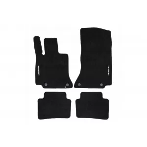 Mochete textile din seria Horizon de la Frogum potrivite pentru Mercedes C class W206 după 2021, set de 4 bucăți, negru