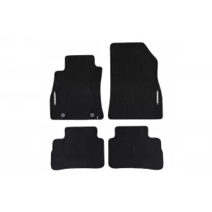 Mochete textile din seria Horizon de la Frogum potrivite pentru Nissan Juke 2010-2019, set de 4 bucăți, negru