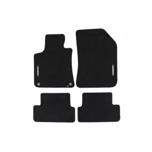 Mochete textile din seria Horizon de la Frogum potrivite pentru Peugeot 308 2013-2021, set de 4 bucăți, negru