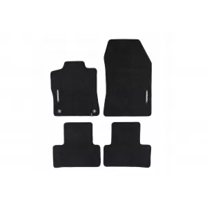 Mochete textile din seria Horizon de la Frogum potrivite pentru Peugeot 308 după 2021, set de 4 bucăți, negru