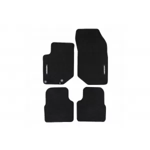 Mochete textile din seria Horizon de la Frogum potrivite pentru Peugeot 2008 după 2019, set de 4 bucăți, negru