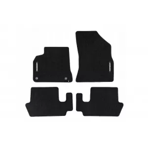 Mochete textile din seria Horizon de la Frogum potrivite pentru Peugeot 3008 2009-2016, set de 4 bucăți, negru