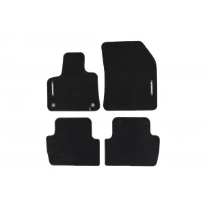 Mochete textile din seria Horizon de la Frogum potrivite pentru Peugeot 5008 2017-2024, set de 4 bucăți, negru