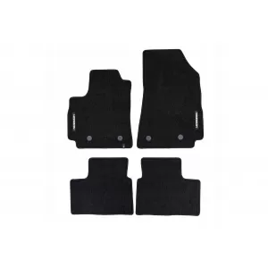 Mochete textile din seria Horizon de la Frogum potrivite pentru Renault Arkana după 2019, set de 4 bucăți, negru