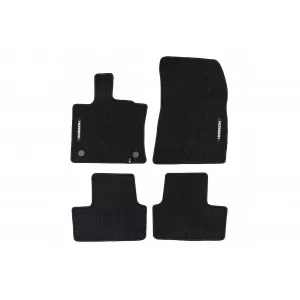 Mochete textile din seria Horizon de la Frogum potrivite pentru Renault Captur după 2019, set de 4 bucăți, negru