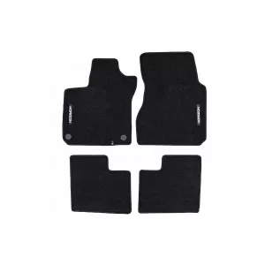 Mochete textile din seria Horizon de la Frogum potrivite pentru Renault Twingo 2014-2024, set de 4 bucăți, negru