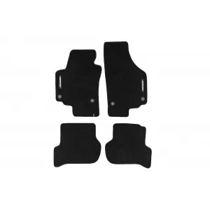Mochete textile din seria Horizon de la Frogum potrivite pentru Seat Altea 2008-2015, set de 4 piese, negru