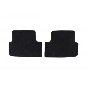 Textile floor mats from the Horizon series by Frogum suitable for Seat Ibiza after 2017, set of 4 pieces, black