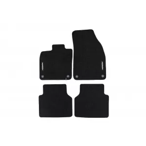 Mochete textile din seria Horizon de la Frogum potrivite pentru Skoda Enyaq după 2020, set de 4 bucăți, negre