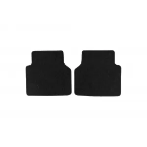 Textile floor mats from the Horizon series by Frogum suitable for Skoda Enyaq after 2020, set of 4 pieces, black
