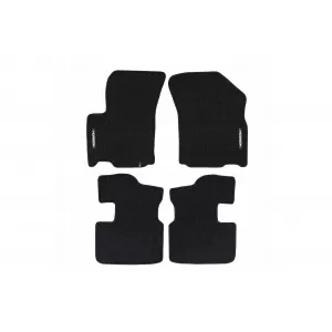 Mochete textile din seria Horizon de la Frogum potrivite pentru Fiat Sedici, Suzuki SX4 2006-2014, set de 4 bucăți, negru