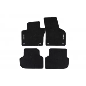Mochete textile din seria Horizon de la Frogum potrivite pentru Volkswagen Jetta 2010-2018, set de 4 bucăți, negru