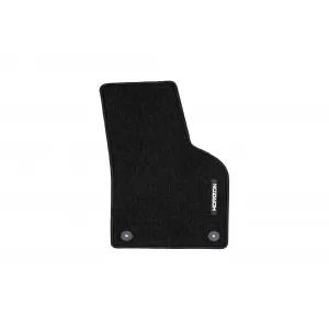 Textile floor mats from the Horizon series by Frogum suitable for Volkswagen Jetta 2010-2018, set of 4 pieces, black