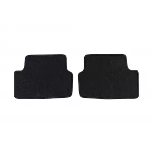 Textile floor mats from the Horizon series by Frogum suitable for Volkswagen Polo after 2017, set of 4 pieces, black