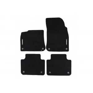Mochete textile din seria Horizon de la Frogum potrivite pentru Volkswagen Touareg după 2018, set de 4 bucăți, negru