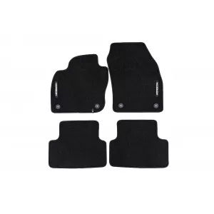 Mochete textile din seria Horizon de la Frogum potrivite pentru Volkswagen T-Cross după 2018, set de 4 bucăți, negru