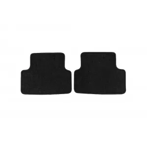 Textile floor mats from the Horizon series by Frogum suitable for Volkswagen T-Cross after 2018, set of 4 pieces, black