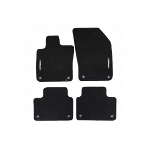 Mochete textile din seria Horizon de la Frogum potrivite pentru Volvo S60 după 2018, set de 4 bucăți, negru