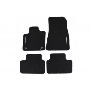 Textile floor mats from the Horizon series by Frogum suitable for Volvo XC40 Recharge after 2020, set of 4 pieces, black