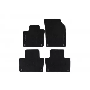 Mochete textile din seria Horizon de la Frogum potrivite pentru Volvo XC90 după 2014, set de 4 bucăți, negru