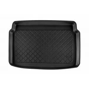 Covoraș de portbagaj din polietilenă Petex, potrivit pentru Ford EcoSport după 2018, cu podeaua portbagajului în poziția superioară, negru