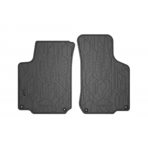 Mochete din cauciuc frontale specifice, potrivite pentru seria Frogum NOMAD pentru Seat Leon, Toledo 1998-2005, Skoda Octavia 1996-2010, Volkswagen Golf IV 1997-2004, Jetta 1998-2005, New Beetle 1997-