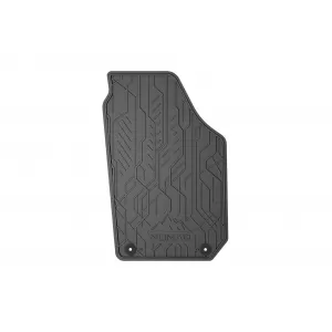 Mănuși de cauciuc frontale specifice, potrivite pentru Skoda Fabia 2006-2014, set de 2 piese, culoare neagră din seria Frogum NOMAD-image-6256340