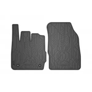 Mochete de cauciuc frontale specifice, potrivite pentru seria Frogum NOMAD pentru Ford Fiesta 2008-2017, set de 2 piese, culoare neagră