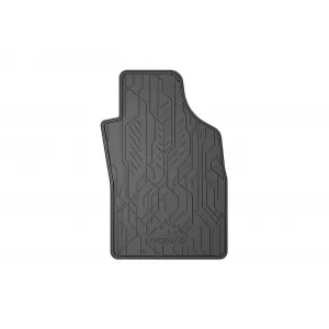 Mănuși din cauciuc frontale specifice, potrivite pentru seria Frogum NOMAD pentru Fiat 500, 500 C după 2007, Fiat Panda 2003-2012, Ford Ka 2008-2016, set de 2 piese, culoare neagră-image-6256363