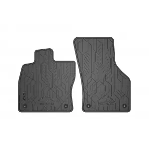 Specific front rubber mats from Frogum NOMAD series suitable for Audi A3 8V sedan, Sportback 2013-2020, Seat Leon, Volkswagen Golf VII 2012-2020, Golf VIII after 2019 not suitable for wagon, 2-piece s
