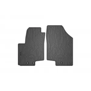 Mănuși de cauciuc frontale specifice, potrivite pentru seria Frogum NOMAD pentru Hyundai iX20 2010-2019, Kia Venga 2009-2019, set de 2 piese, culoare neagră